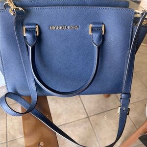Michael Kors Navy Crossbody Bag